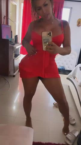 Big Ass Big Dick Colombian Dress Latina Tall Trans gif