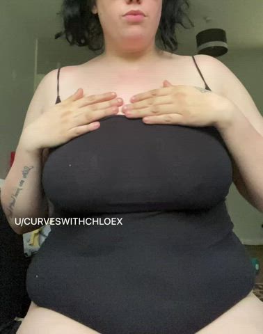 My boobs are heavy, can you hold them for me?