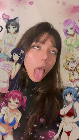 Ahegao gif