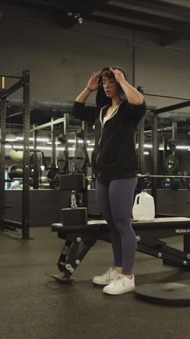 ass gym leggings legs sport gif