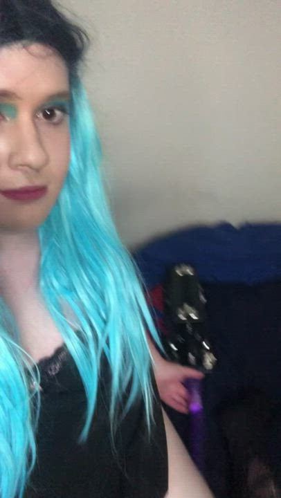 Crossdressing Sex Machine Sissy gif