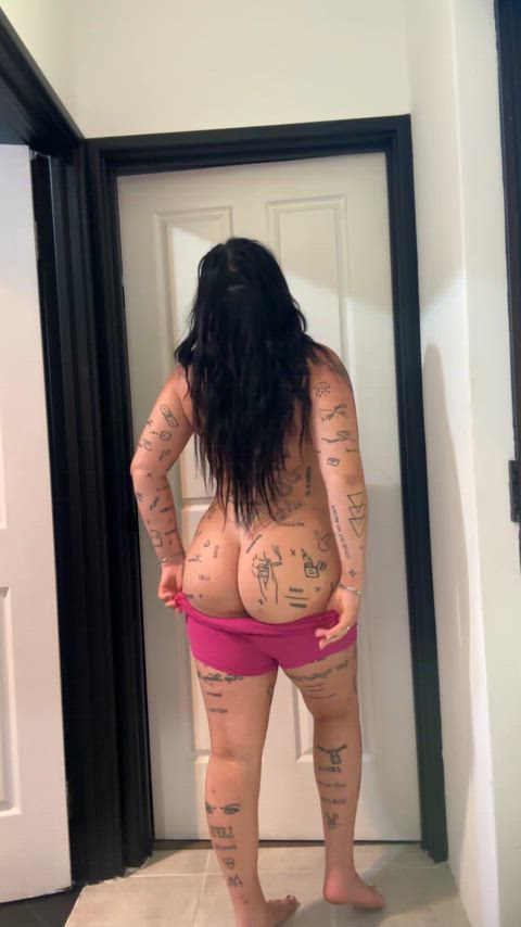 Is my inked ass built for a BBC