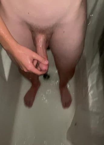 Grabbing Shower Wet gif