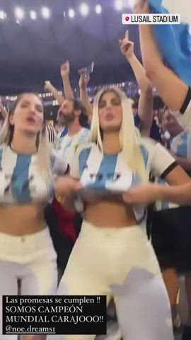argentinian boobs tits gif