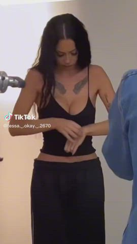 boobs celebrity tattoo gif