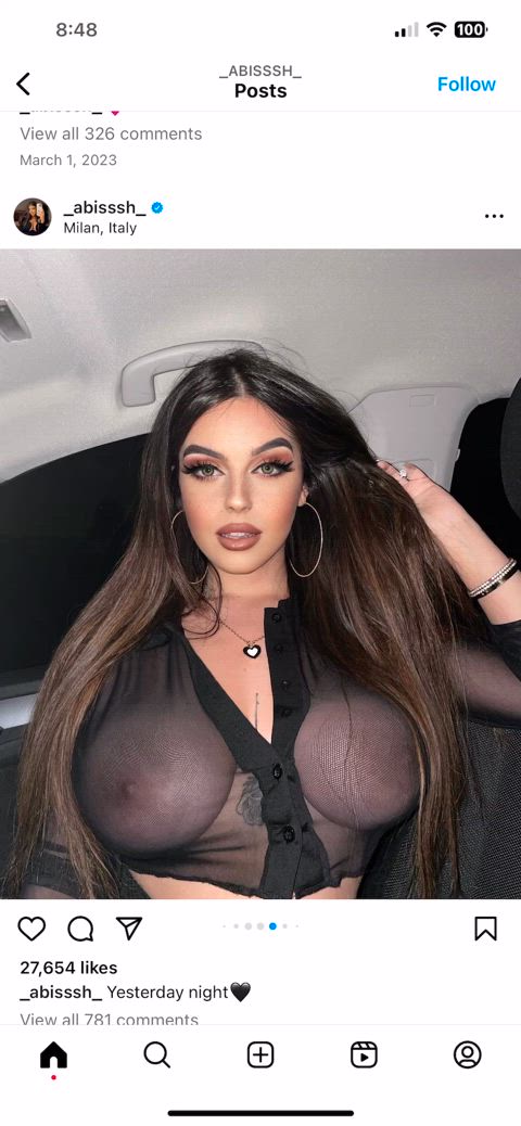 big tits brunette see through clothing tits gif