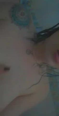 Bathroom Colombian Latina Shower Tattoo Tits Webcam gif