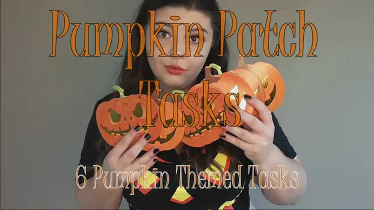 Pumpkin Patch Tasks *NEW CLIP!* - Link in Comments -