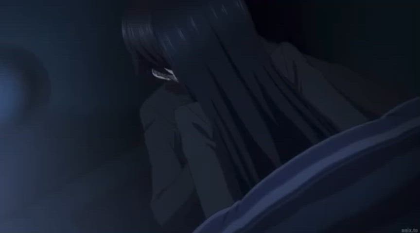 animation ecchi kissing nsfw gif