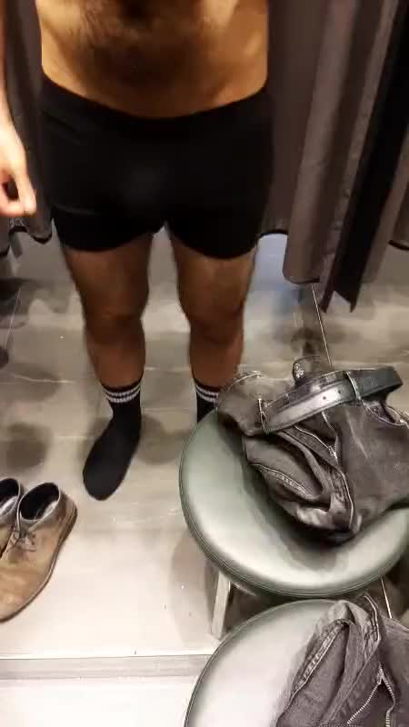 I got horny in the fitting room..
