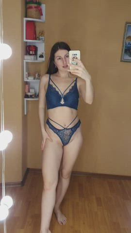 amateur ass brunette homemade natural natural tits onlyfans ukrainian gif