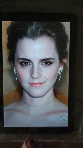 british brunette celebrity cum cumshot emma watson facial tribute gif