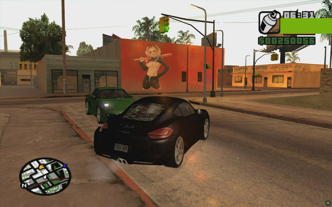 Haley Quinn NSFW Poster in GTA San Andreas