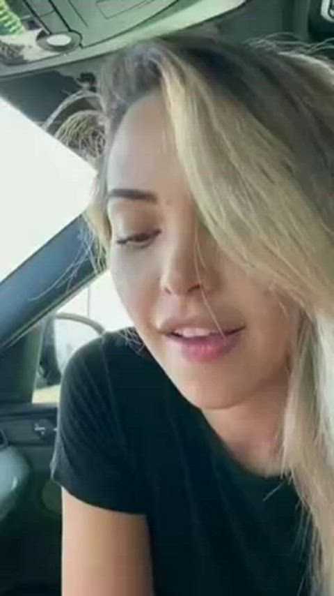 blonde riding tits gif