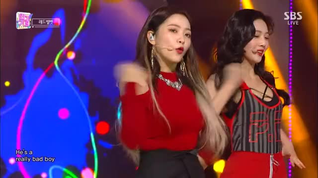 181209 SBS 인기가요 레드벨벳 - RBB 1080i.H264.AC3-센세 2