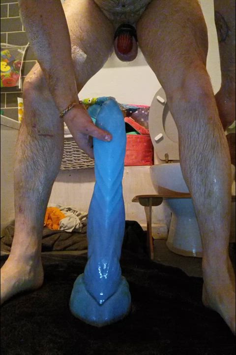 Front angle of the Flippr dildo 