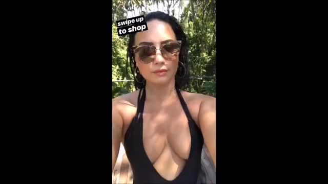 Demi Lovato for Diff Cleavage