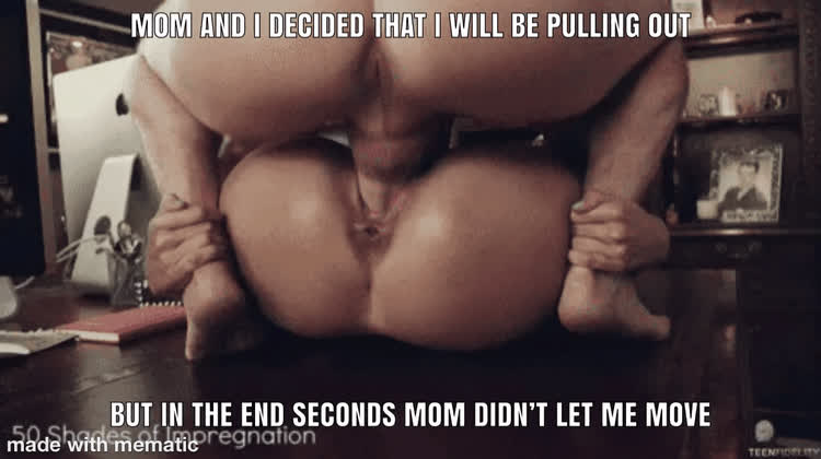 breeding creampie mom son gif