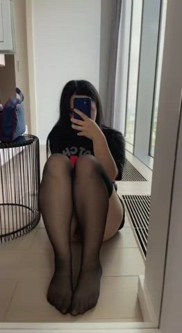 Hairy Pussy Homemade Mirror Pussy Pussy Spread Selfie Spread Spreading Teen gif