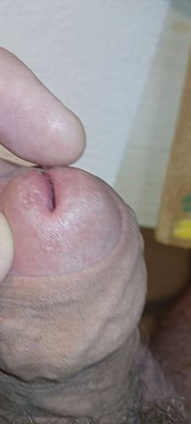 cock masturbating precum gif