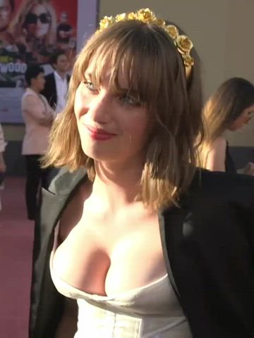 big tits celebrity cute gif