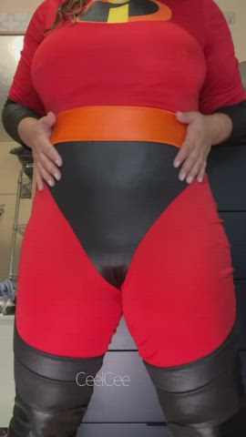 big ass big tits cosplay costume milf mom thick gif