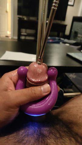 cock object insertion vibrator gif
