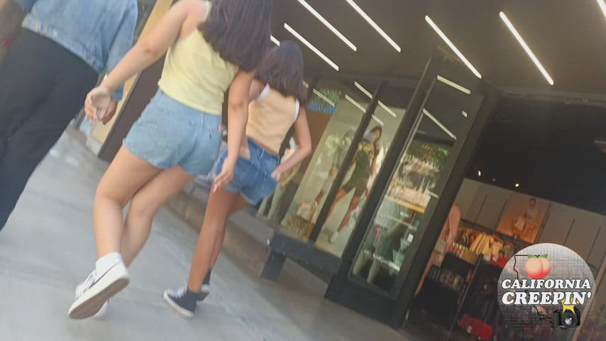 Candid Shorts Voyeur gif