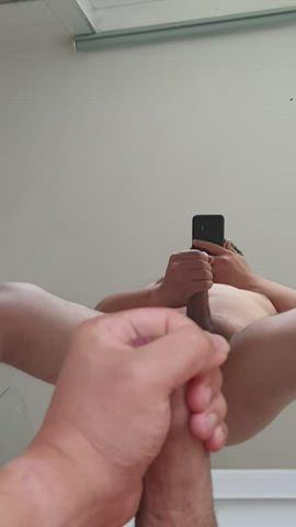 cum jerk off solo gif