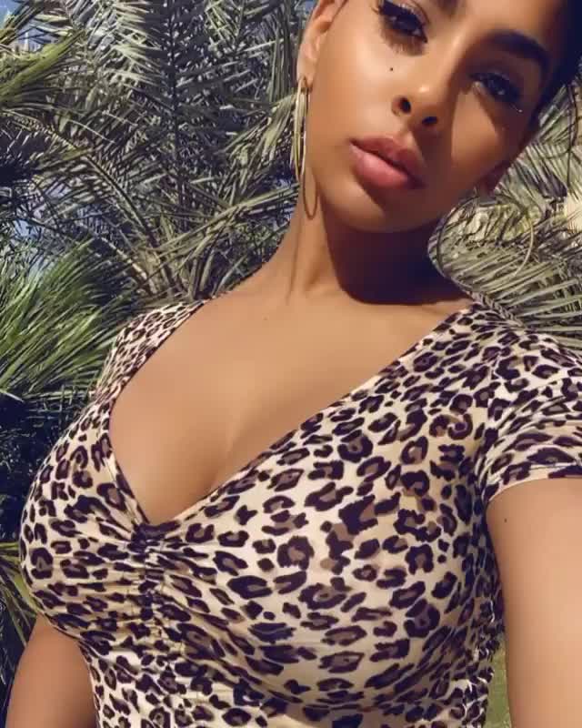 Ayisha Diaz Cleavage