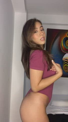 ass boobs booty brunette latina onlyfans gif