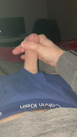 amateur cock cum cumshot homemade jerk off masturbating nsfw solo gif