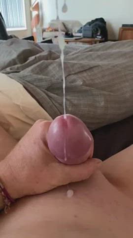 cock cumshot jerk off slow motion gif