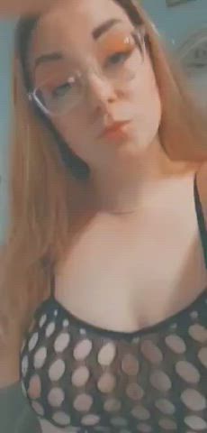 Curvy Lingerie Solo gif