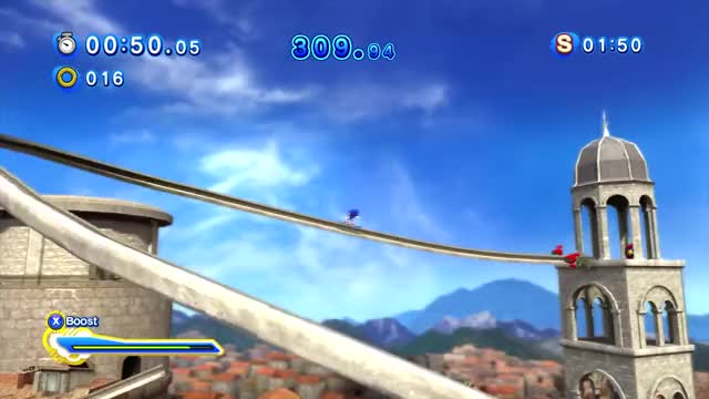 Snowboarding Skillz - Sonic Generations