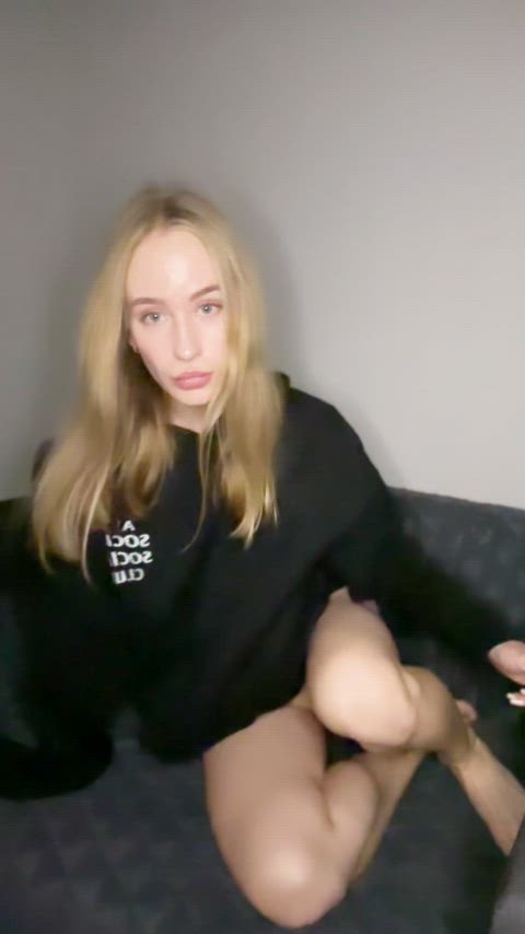 blonde cute nsfw onlyfans pussy solo teen tiktok legal-teens tik-tok gif