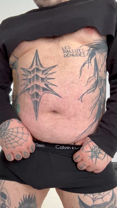 amateur bear big dick daddy onlyfans tattooed thick thick cock gif