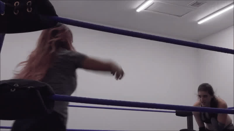 mexican white girl wrestling gif