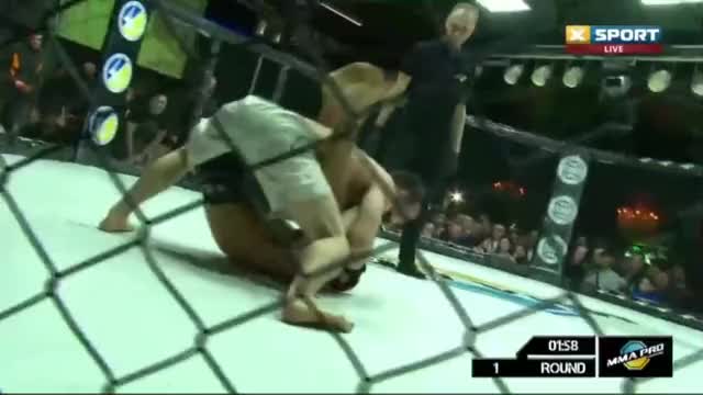 This armbar was in tight!!! Roman Akhremchik vs Zaman Kamchybekov @ MMA.Pro.Ukraine.16