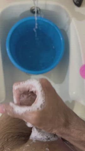 Shower time cum time