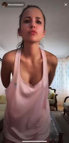 Ass Nipslip TikTok Porn GIF