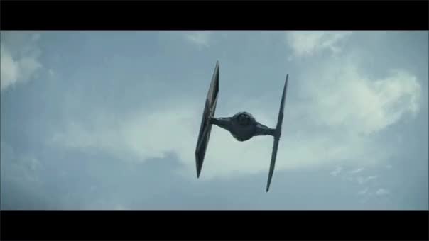 Tie Fighter landing