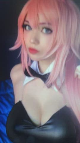 Cute Emiru cosplay gets a fat load