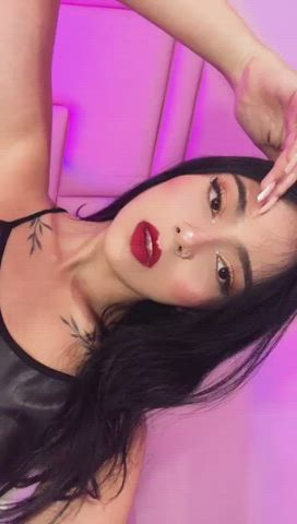 latina model seduction sensual smile teen teens webcam gif