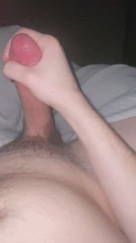 Big Dick Masturbating Solo gif