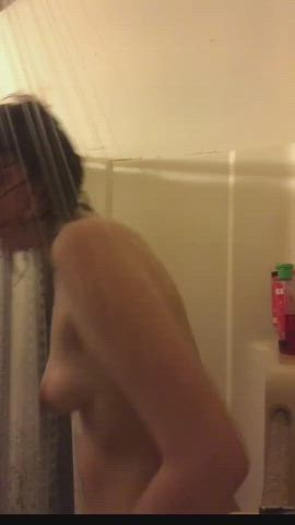 Nipple Nipple Play Nipples Short Hair Shower Small Tits Tall Tits Wet gif