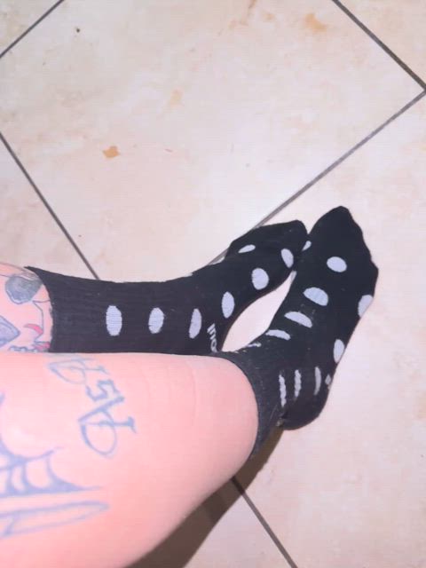 I love my socks but they leave marks