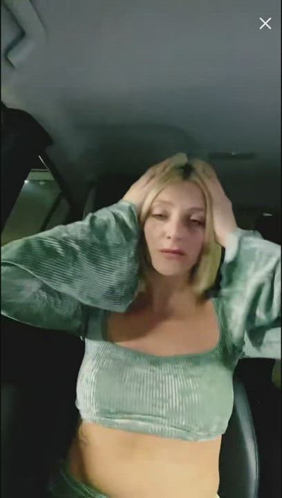 Car Flashing TikTok gif