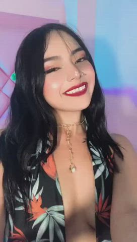 Latina Model Seduction Smile Teen Teens Tits Webcam Wet Pussy gif