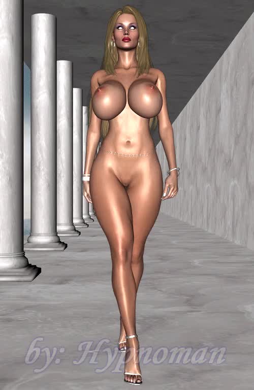 adara walking gif animated by the hypnoman-d5x7o04